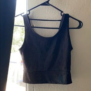 Crop top tank top